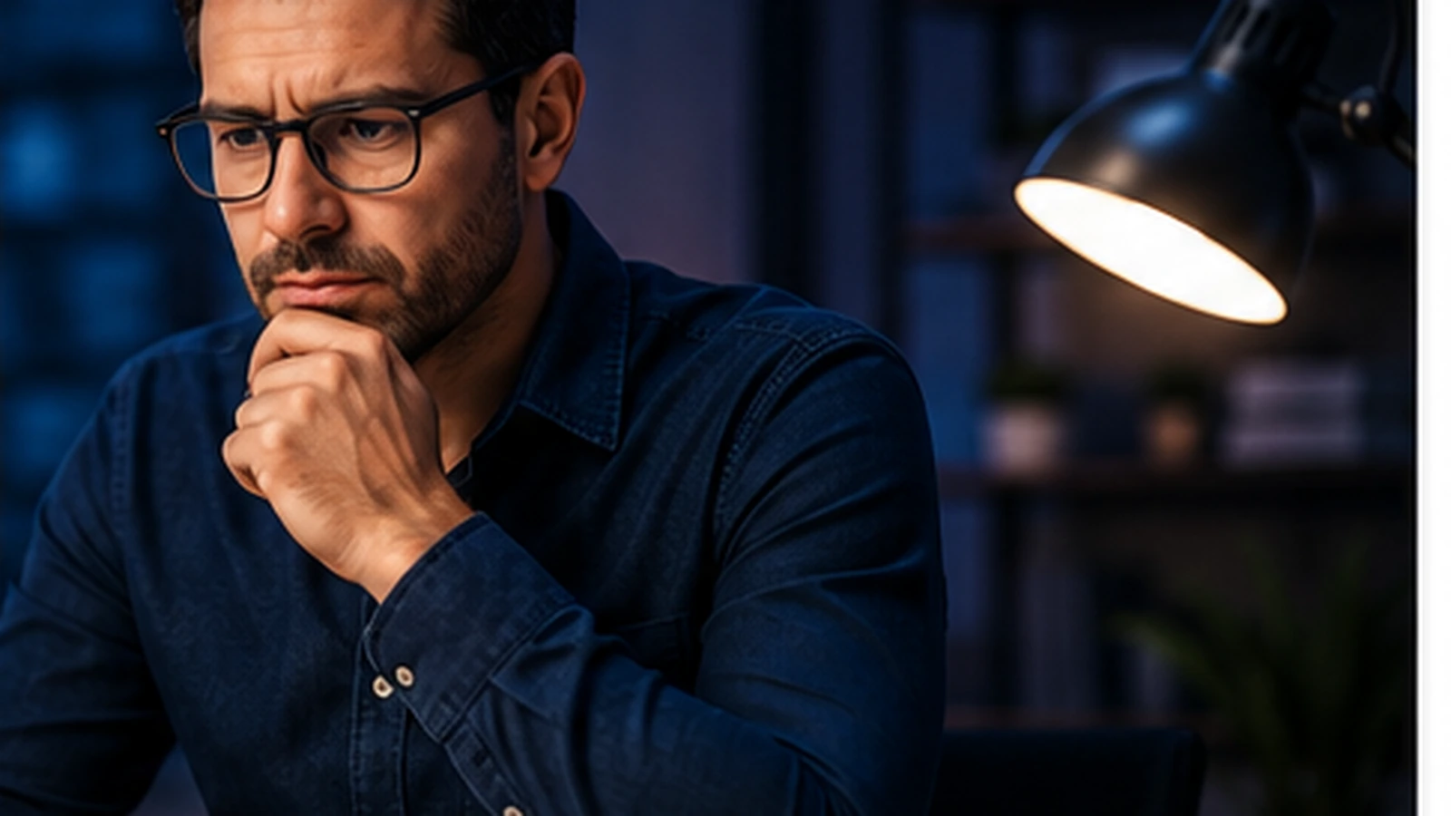 Profissional avaliando como sinalizar no LinkedIn que está aberto a novas oportunidades