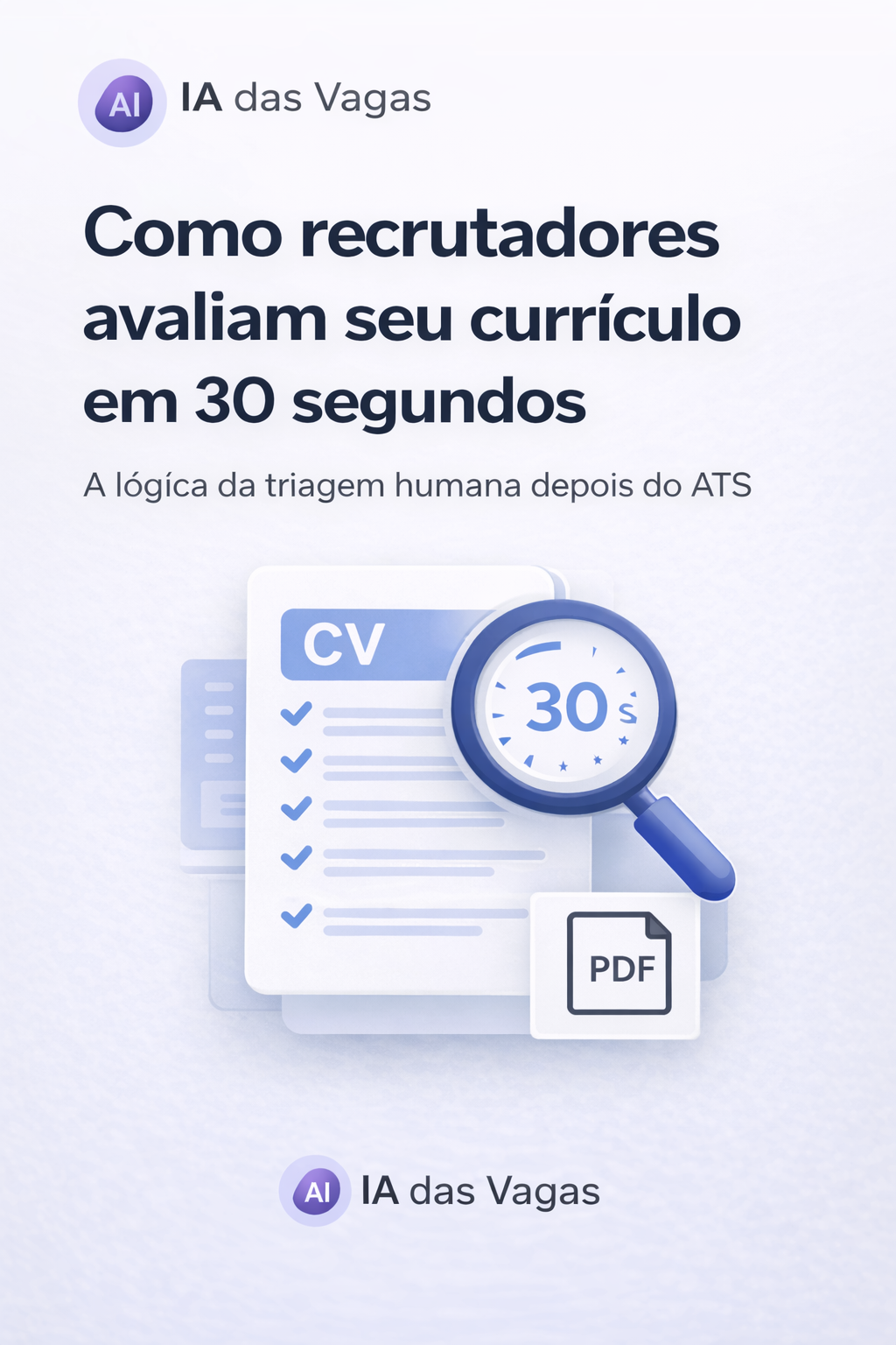 30 segundos do recrutador